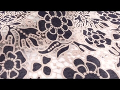 पॉलिएस्टर कढ़ाई Guipure रासायनिक फीता ट्रिम कपड़े