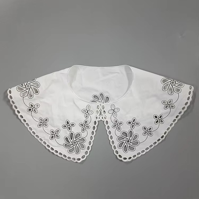 खोखली झूठी कॉलर महिला बच्चों के कपड़े बेबी कॉलर कपड़े सामान कढ़ाई फीता